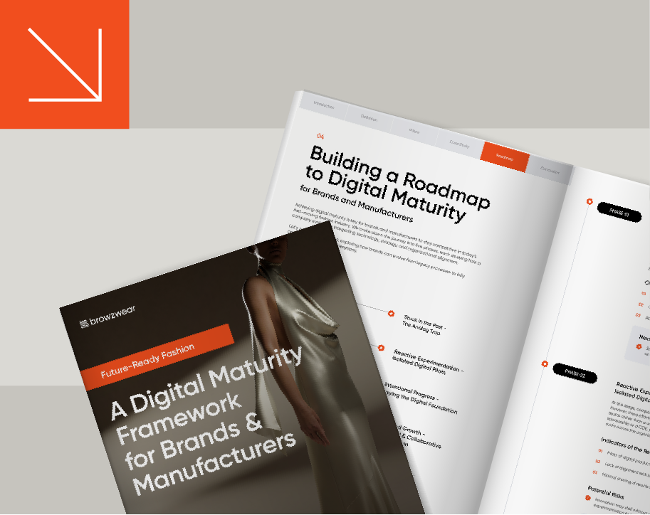 digital maturity ebook for fashion brands and manufacturers